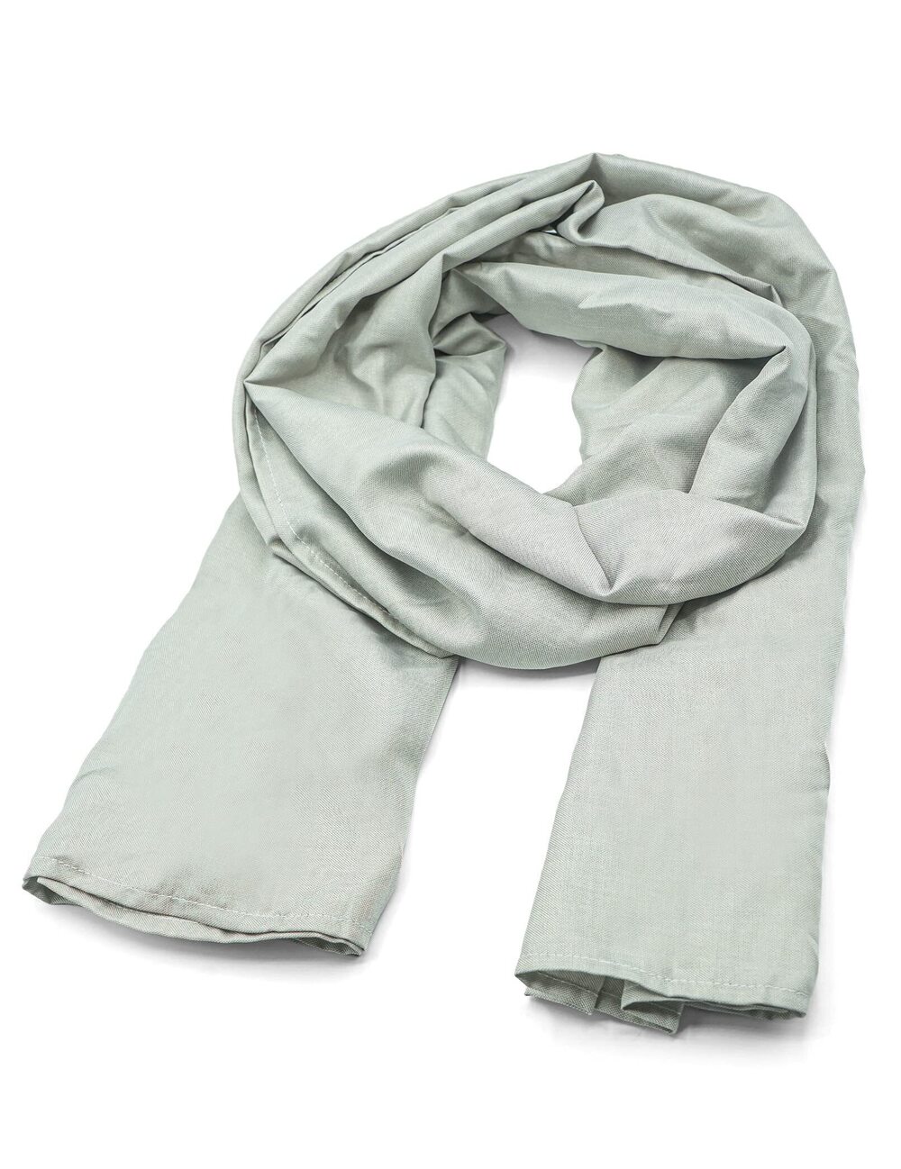 4656 EMF Protection Scarf Silver Fiber Fabric, RF Blocking Radiation
